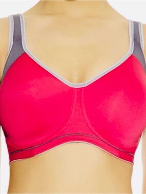 NWT Freya Sonic Underwire Sports Bra Hot Crimson Red 36DD